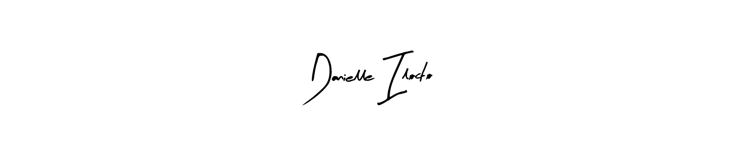 Design your own signature with our free online signature maker. With this signature software, you can create a handwritten (Arty Signature) signature for name Danielle Ilocto. Danielle Ilocto signature style 8 images and pictures png