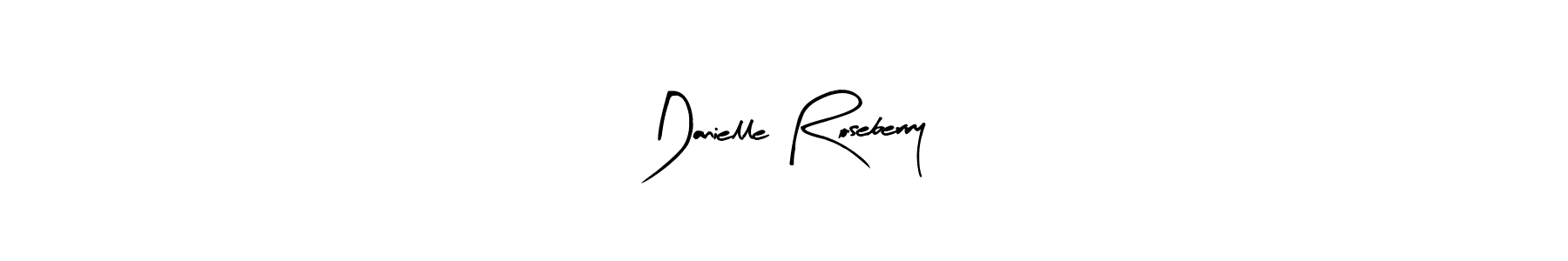 Design your own signature with our free online signature maker. With this signature software, you can create a handwritten (Arty Signature) signature for name Danielle Roseberry. Danielle Roseberry signature style 8 images and pictures png