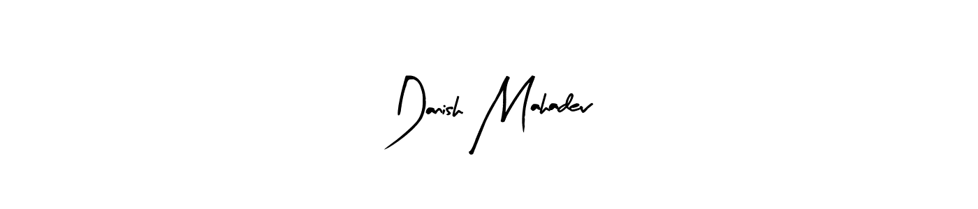 Danish Mahadev stylish signature style. Best Handwritten Sign (Arty Signature) for my name. Handwritten Signature Collection Ideas for my name Danish Mahadev. Danish Mahadev signature style 8 images and pictures png