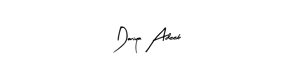 Check out images of Autograph of Daniya Adeeb name. Actor Daniya Adeeb Signature Style. Arty Signature is a professional sign style online. Daniya Adeeb signature style 8 images and pictures png