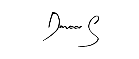 Danveer S stylish signature style. Best Handwritten Sign (Arty Signature) for my name. Handwritten Signature Collection Ideas for my name Danveer S. Danveer S signature style 8 images and pictures png