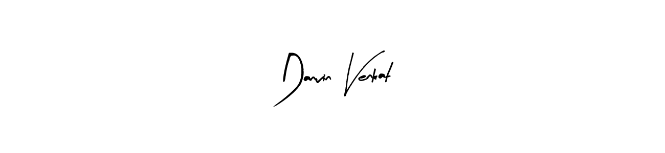 This is the best signature style for the Danvin Venkat name. Also you like these signature font (Arty Signature). Mix name signature. Danvin Venkat signature style 8 images and pictures png