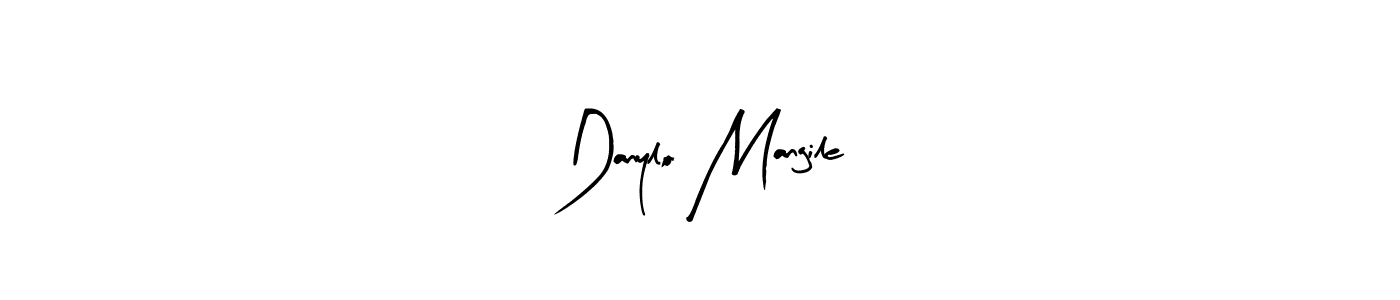 The best way (Arty Signature) to make a short signature is to pick only two or three words in your name. The name Danylo Mangile include a total of six letters. For converting this name. Danylo Mangile signature style 8 images and pictures png