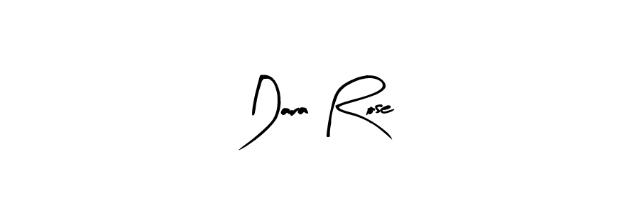 Design your own signature with our free online signature maker. With this signature software, you can create a handwritten (Arty Signature) signature for name Dara Rose. Dara Rose signature style 8 images and pictures png