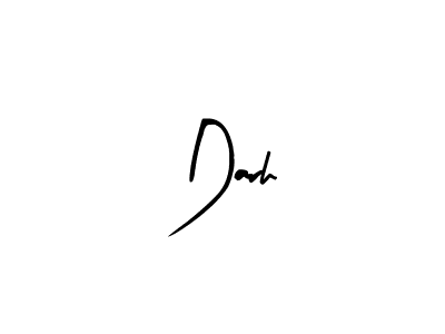 Create a beautiful signature design for name Darh. With this signature (Arty Signature) fonts, you can make a handwritten signature for free. Darh signature style 8 images and pictures png