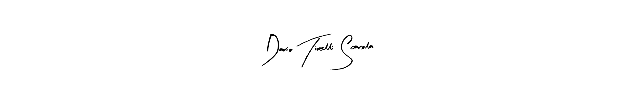 Also we have Dario Tirelli Scarola name is the best signature style. Create professional handwritten signature collection using Arty Signature autograph style. Dario Tirelli Scarola signature style 8 images and pictures png