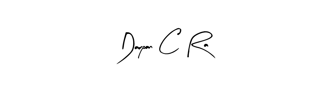 How to make Darpan C Ra signature? Arty Signature is a professional autograph style. Create handwritten signature for Darpan C Ra name. Darpan C Ra signature style 8 images and pictures png