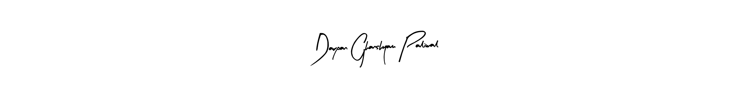 Darpan Ghanshyam Paliwal stylish signature style. Best Handwritten Sign (Arty Signature) for my name. Handwritten Signature Collection Ideas for my name Darpan Ghanshyam Paliwal. Darpan Ghanshyam Paliwal signature style 8 images and pictures png