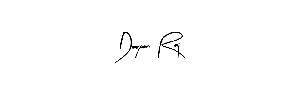 Darpan Raj stylish signature style. Best Handwritten Sign (Arty Signature) for my name. Handwritten Signature Collection Ideas for my name Darpan Raj. Darpan Raj signature style 8 images and pictures png