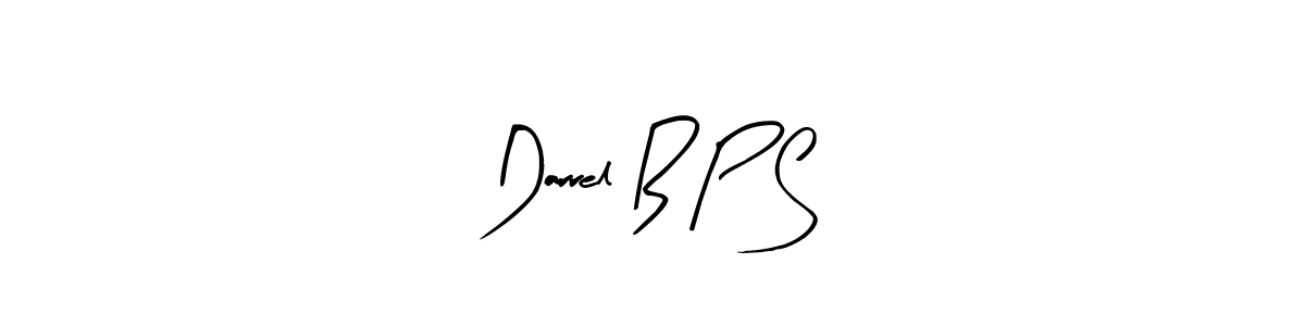 Also You can easily find your signature by using the search form. We will create Darrel B P S name handwritten signature images for you free of cost using Arty Signature sign style. Darrel B P S signature style 8 images and pictures png