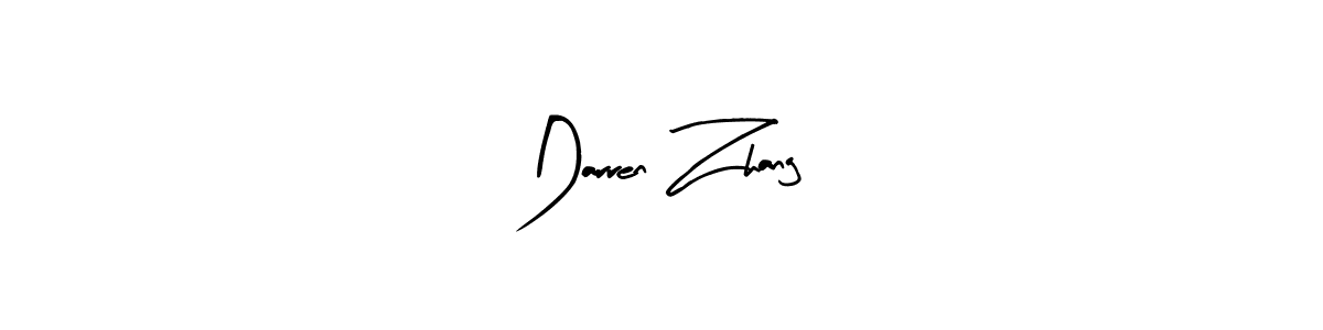 Make a beautiful signature design for name Darren Zhang. With this signature (Arty Signature) style, you can create a handwritten signature for free. Darren Zhang signature style 8 images and pictures png