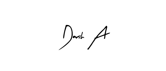 Arty Signature is a professional signature style that is perfect for those who want to add a touch of class to their signature. It is also a great choice for those who want to make their signature more unique. Get Darsh A name to fancy signature for free. Darsh A signature style 8 images and pictures png