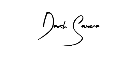 Create a beautiful signature design for name Darsh Saxena. With this signature (Arty Signature) fonts, you can make a handwritten signature for free. Darsh Saxena signature style 8 images and pictures png