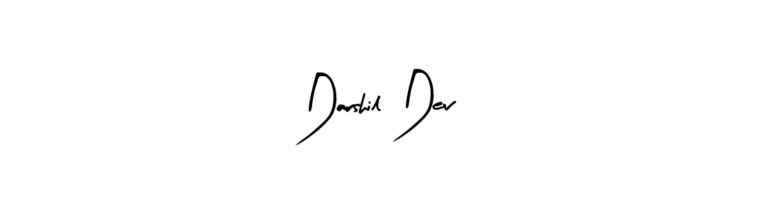 The best way (Arty Signature) to make a short signature is to pick only two or three words in your name. The name Darshil Dev include a total of six letters. For converting this name. Darshil Dev signature style 8 images and pictures png
