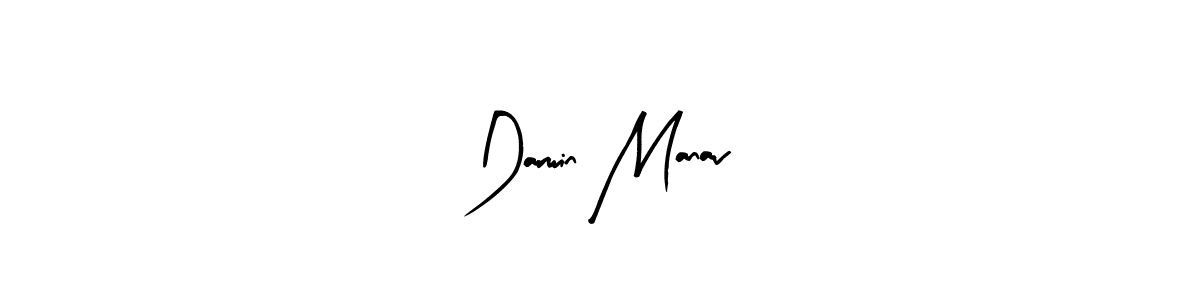 Design your own signature with our free online signature maker. With this signature software, you can create a handwritten (Arty Signature) signature for name Darwin Manav. Darwin Manav signature style 8 images and pictures png