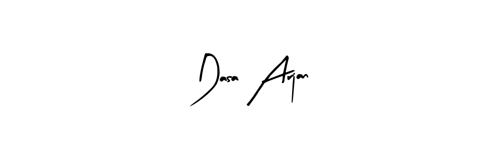 Similarly Arty Signature is the best handwritten signature design. Signature creator online .You can use it as an online autograph creator for name Dasa Arjan. Dasa Arjan signature style 8 images and pictures png