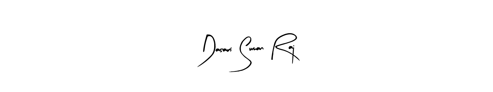 Also we have Dasari Suman Raj name is the best signature style. Create professional handwritten signature collection using Arty Signature autograph style. Dasari Suman Raj signature style 8 images and pictures png