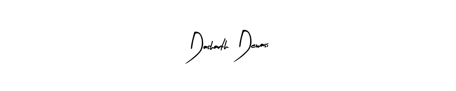 How to make Dasharth Dewasi name signature. Use Arty Signature style for creating short signs online. This is the latest handwritten sign. Dasharth Dewasi signature style 8 images and pictures png