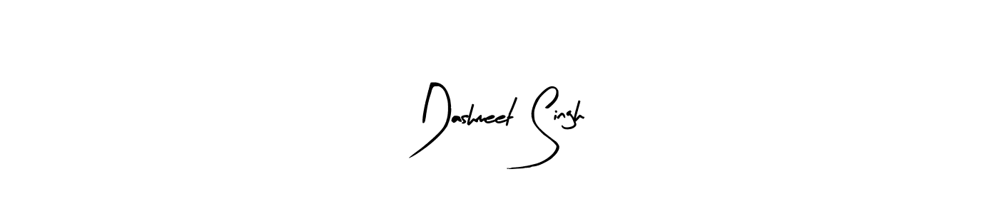 Design your own signature with our free online signature maker. With this signature software, you can create a handwritten (Arty Signature) signature for name Dashmeet Singh. Dashmeet Singh signature style 8 images and pictures png