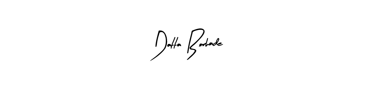 Similarly Arty Signature is the best handwritten signature design. Signature creator online .You can use it as an online autograph creator for name Datta Borhade. Datta Borhade signature style 8 images and pictures png