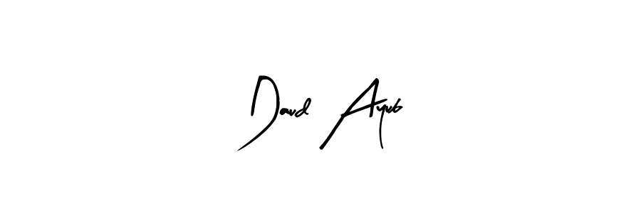 You can use this online signature creator to create a handwritten signature for the name Daud Ayub. This is the best online autograph maker. Daud Ayub signature style 8 images and pictures png