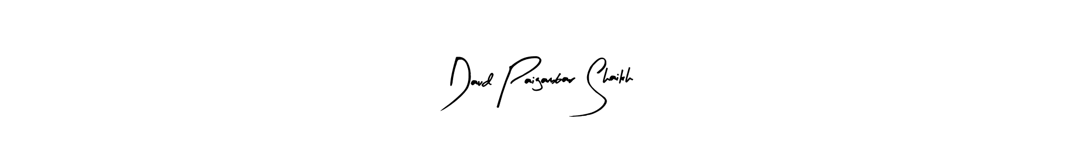 Also You can easily find your signature by using the search form. We will create Daud Paigambar Shaikh name handwritten signature images for you free of cost using Arty Signature sign style. Daud Paigambar Shaikh signature style 8 images and pictures png