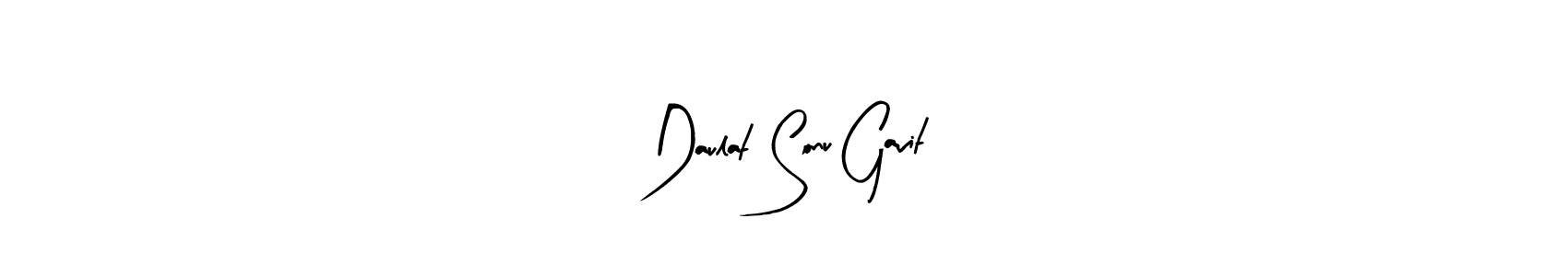 Make a beautiful signature design for name Daulat Sonu Gavit. Use this online signature maker to create a handwritten signature for free. Daulat Sonu Gavit signature style 8 images and pictures png