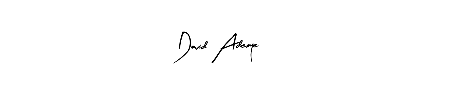 Make a beautiful signature design for name David Adeoye 14. With this signature (Arty Signature) style, you can create a handwritten signature for free. David Adeoye 14 signature style 8 images and pictures png