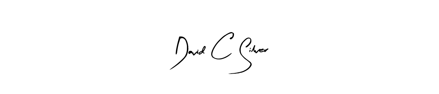 Arty Signature is a professional signature style that is perfect for those who want to add a touch of class to their signature. It is also a great choice for those who want to make their signature more unique. Get David C Silver name to fancy signature for free. David C Silver signature style 8 images and pictures png