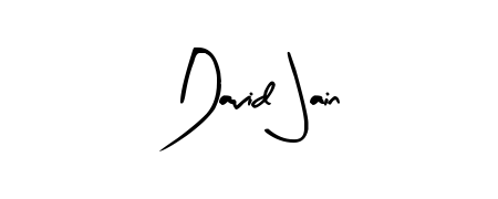 Transform the name David Jain into a signature masterpiece using Arty Signature font. Ideal for photographers, artists, and creators looking for watermarks. David Jain signature style 8 images and pictures png