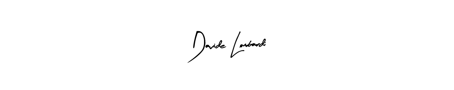 How to make Davide Lombardi name signature. Use Arty Signature style for creating short signs online. This is the latest handwritten sign. Davide Lombardi signature style 8 images and pictures png
