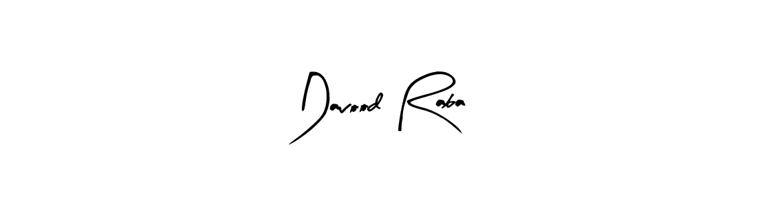 It looks lik you need a new signature style for name Davood Raba. Design unique handwritten (Arty Signature) signature with our free signature maker in just a few clicks. Davood Raba signature style 8 images and pictures png