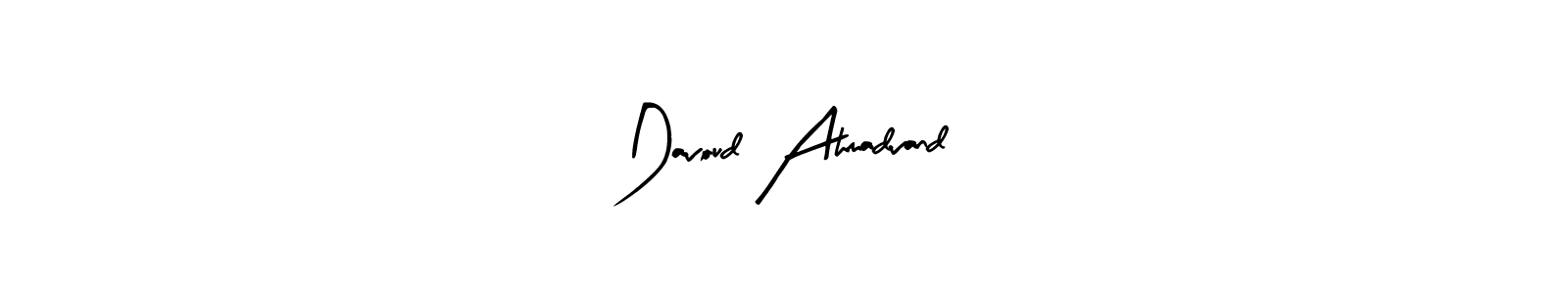 Davoud Ahmadvand stylish signature style. Best Handwritten Sign (Arty Signature) for my name. Handwritten Signature Collection Ideas for my name Davoud Ahmadvand. Davoud Ahmadvand signature style 8 images and pictures png