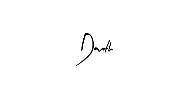 You should practise on your own different ways (Arty Signature) to write your name (Davuth) in signature. don't let someone else do it for you. Davuth signature style 8 images and pictures png