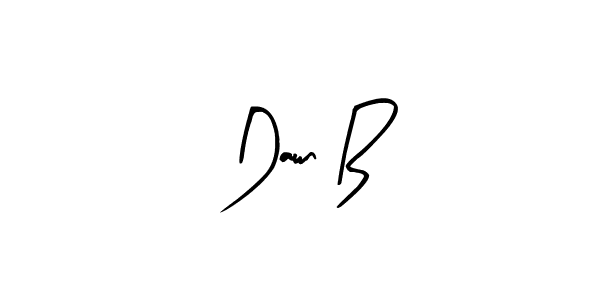 This is the best signature style for the Dawn B name. Also you like these signature font (Arty Signature). Mix name signature. Dawn B signature style 8 images and pictures png