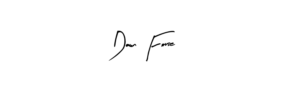 Design your own signature with our free online signature maker. With this signature software, you can create a handwritten (Arty Signature) signature for name Dawn Fouse. Dawn Fouse signature style 8 images and pictures png