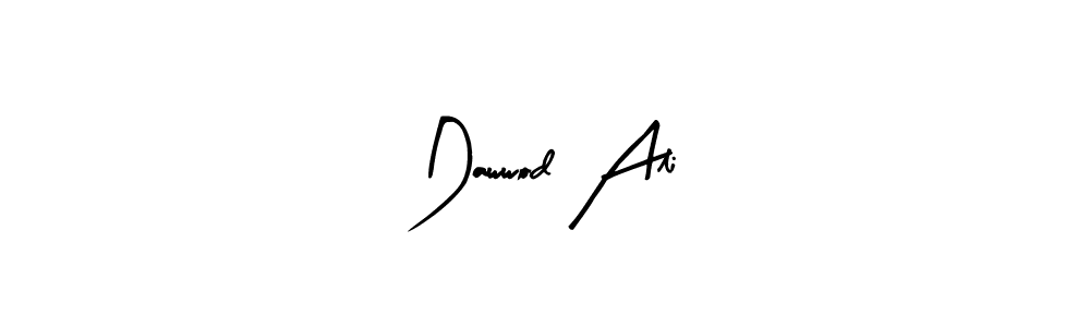 How to make Dawwod Ali name signature. Use Arty Signature style for creating short signs online. This is the latest handwritten sign. Dawwod Ali signature style 8 images and pictures png