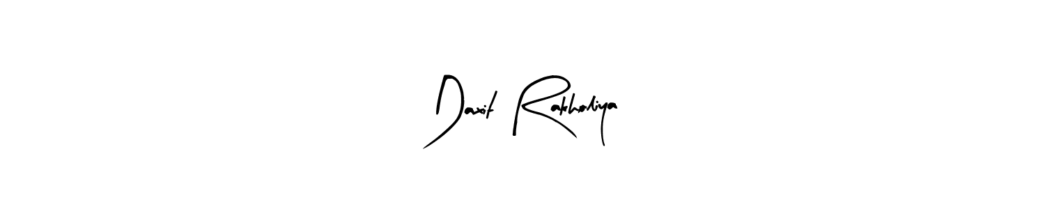 This is the best signature style for the Daxit Rakholiya name. Also you like these signature font (Arty Signature). Mix name signature. Daxit Rakholiya signature style 8 images and pictures png