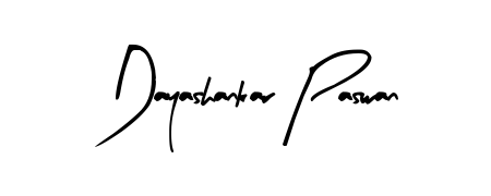 The best way (Arty Signature) to make a short signature is to pick only two or three words in your name. For converting this name Dayashankar Paswan. Dayashankar Paswan signature style 8 images and pictures png