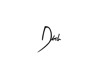 You should practise on your own different ways (Arty Signature) to write your name (Dbsh) in signature. don't let someone else do it for you. Dbsh signature style 8 images and pictures png