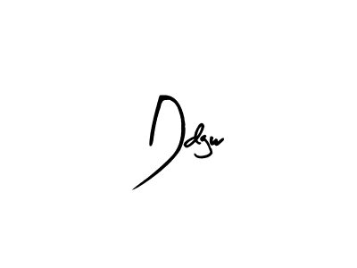 Create a beautiful signature design for name Ddgw. With this signature (Arty Signature) fonts, you can make a handwritten signature for free. Ddgw signature style 8 images and pictures png