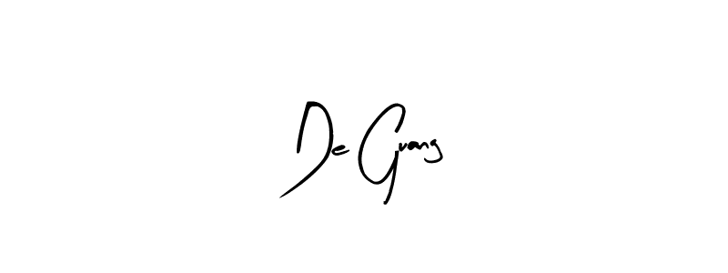 You can use this online signature creator to create a handwritten signature for the name De Guang. This is the best online autograph maker. De Guang signature style 8 images and pictures png