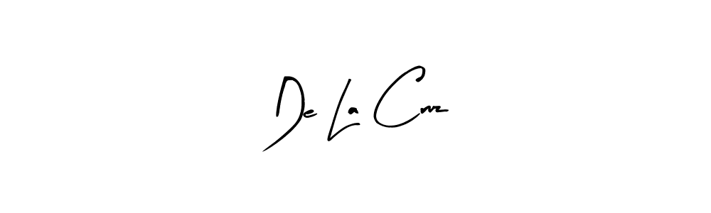 How to make De La Cruz name signature. Use Arty Signature style for creating short signs online. This is the latest handwritten sign. De La Cruz signature style 8 images and pictures png