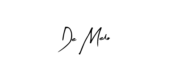 if you are searching for the best signature style for your name De Melo. so please give up your signature search. here we have designed multiple signature styles  using Arty Signature. De Melo signature style 8 images and pictures png