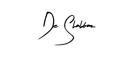 If you are searching for the best signature style for your name De Shahbaz, here we have designed multiple signature styles using Arty Signature. De Shahbaz signature style 8 images and pictures png
