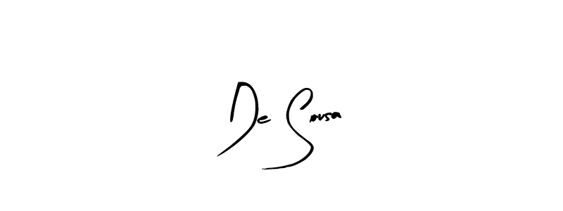Similarly Arty Signature is the best handwritten signature design. Signature creator online .You can use it as an online autograph creator for name De Sousa. De Sousa signature style 8 images and pictures png