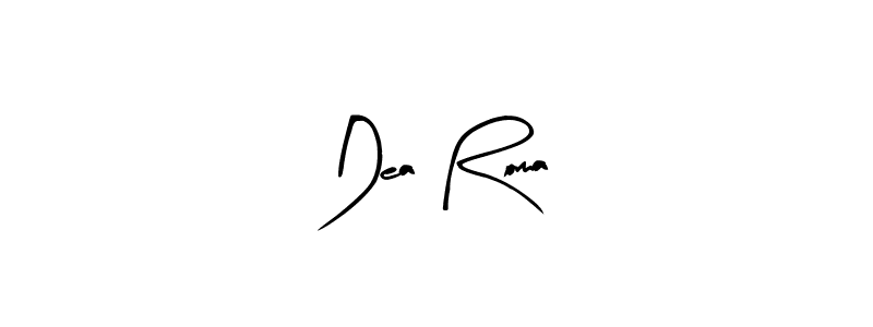 Make a beautiful signature design for name Dea Roma. With this signature (Arty Signature) style, you can create a handwritten signature for free. Dea Roma signature style 8 images and pictures png