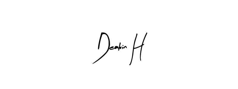 Here are the top 10 professional signature styles for the name Deakin H. These are the best autograph styles you can use for your name. Deakin H signature style 8 images and pictures png