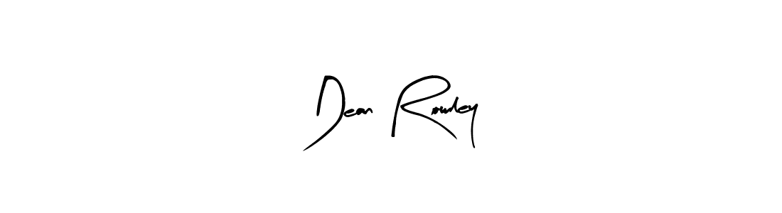 Design your own signature with our free online signature maker. With this signature software, you can create a handwritten (Arty Signature) signature for name Dean Rowley. Dean Rowley signature style 8 images and pictures png