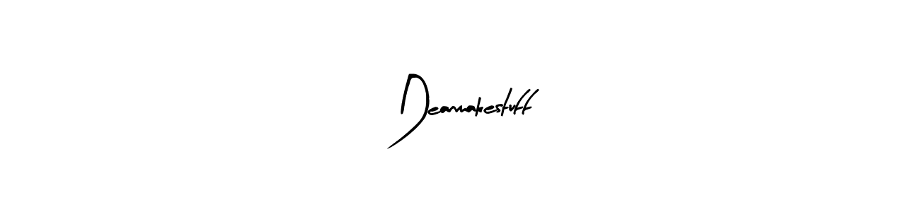 Also we have Deanmakestuff name is the best signature style. Create professional handwritten signature collection using Arty Signature autograph style. Deanmakestuff signature style 8 images and pictures png